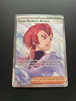 Pokemon: Team Rocket's Ariana Special Illustration Rare 237/182 Destined Rivals - Image 2