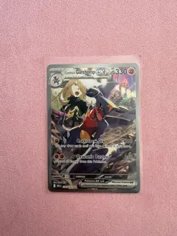 Pokemon Cynthia's Garchomp Ex 232/182 NM Destined Rivals Special Illustration - Image 1