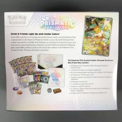 Pokemon Prismatic Evolutions Elite Trainer Box – Eevee Promo Sealed - Image 2