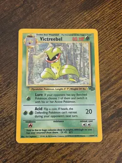 Pokemon TCG Victreebel Jungle 14/64 Holo Unlimited Holo Rare - Image 1