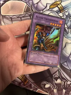 Yugioh Flame Swordsman LOB-003 1st Edition LP/MP (ADP) - Image 5
