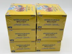 Lot of (6) One Piece TCG OP-15 Adventure On Kami's Island Booster Box SEALED - Image 4