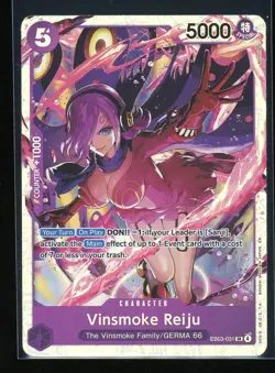 Vinsmoke Reiju One Piece EB03 Heroines Edition Super Rare #031 - Image 1