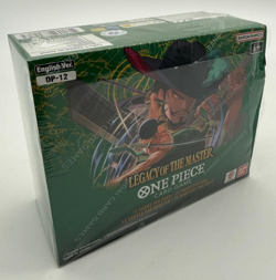 One Piece TCG OP-12 Legacy Of The Master Booster Box w/Tear on Right - Image 1
