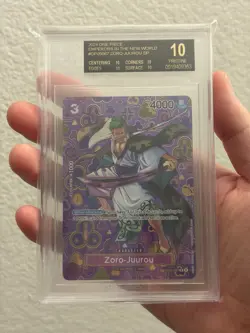 One Piece Zoro Juurou SP OP-09 Emperors In The New World Beckett BGS Black Label - Image 1