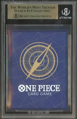 2025 One Piece The Azure Sea's Seven JPn OP14119 Dracule Mihawk Manga BGS 9.5 - Image 2