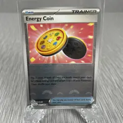 Pokemon TCG - Energy Coin - 081/086 - (Poke Ball Pattern) - SV: Black Bolt - Image 1
