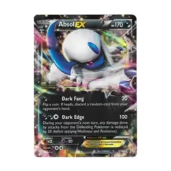 Pokemon XY Promos Absol EX (HR) #XY62 (Holo) EX - Image 1