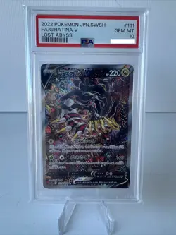 POKEMON - PSA 10 - GIRATINA V - 111/100 - LOST ABYSS - S11 SR ALT ART Japanese - Image 1