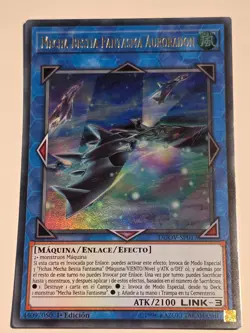 Mecha Phantom Beast Auroradon●YUGIOH●DUOV●SPANISH●ULTRA RARE●NM●MORALES - Image 1