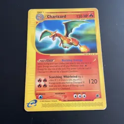 Pokemon Charizard Expeditions 40/165 Non-Holo Card MP Rare Vintage - Image 1