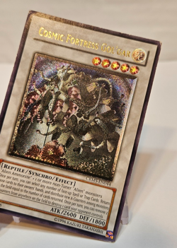 Ultimate Rare Cosmic Fortress Gol'gar CRMS-EN044 Unlimited Yugioh 1447 - Image 4