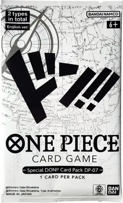 One Piece TCG Special DON!! Card Pack DP-07 A Fist of Divine Speed OP11 Sealed - Image 1