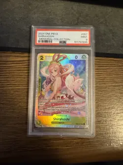 One Piece CCG Shirahoshi EB01-057 SR PSA 9!! - Image 1