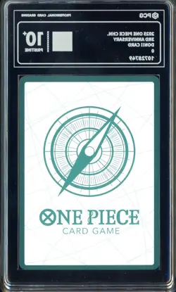 2025 One Piece Chinese 3rd Anniversary DON!! Card PCG 10+ PRISTINE - Image 2
