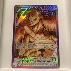 Donquixote Doflamingo - Alternate Alt Art Leader One Piece Card OP14-060 - Image 1