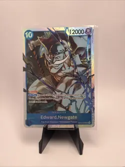One Piece CCG Edward Newgate Foil Super Rare OP13-042 - Image 1