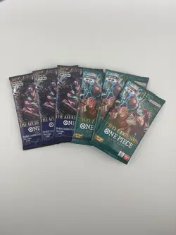 Lot of 6 OP-14 OP-08 One Piece Booster Packs TCG English Sealed - Image 2