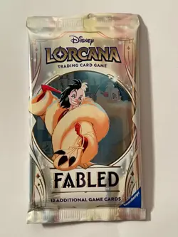 x1 Disney Lorcana Set 9 Fabled New Factory Sealed Booster Pack English - Image 1