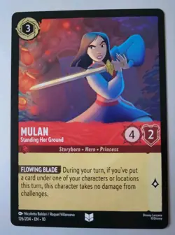 Disney Lorcana TCG - Whispers In The Well: Mulan (126/204) - Uncommon - NM - Image 1
