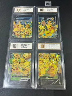 Pikachu V-union Promo 109/S-P - 112/S-P Combination Set - Pokemon Card Grade 10 - Image 1
