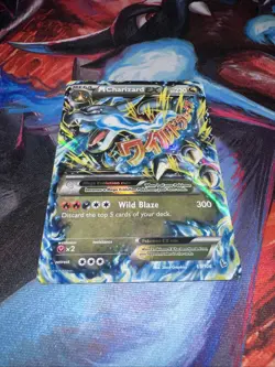 Pokemon TCG Mega M Charizard EX Flashfire Holo Ultra Rare Card 69/106 - Image 1