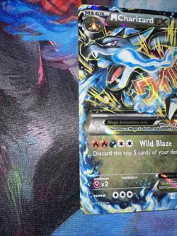 Pokemon TCG Mega M Charizard EX Flashfire Holo Ultra Rare Card 69/106 - Image 3