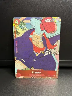 Franky English Version 1st Anniversary Set ST01-010 One Piece Promotion Cards - Image 1