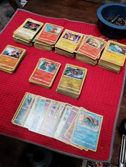 Pokemon Card Lot of over 650 lots of Halo and reverse halo lots of rares - Image 1
