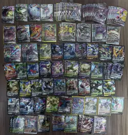 100 Lot Pokemon TCG Chinese Card RR RRR VMAX Mimikyu Celebi Kyurem Inteleon AY15 - Image 1