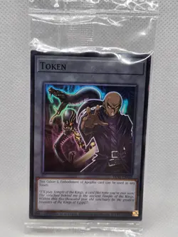 Yu-Gi-Oh! Token: Odion & Embodiment of Apophis TKN5-EN018 Super Rare SEALED Card - Image 1