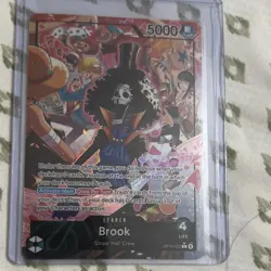 Bandai One Piece Card Game Brook Leader OP15-022 L Alt Art Foil 5000 - Image 1