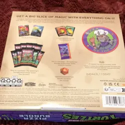 Magic: The Gathering TMNT Pizza Bundle Collector Box Promo Cards - Image 3