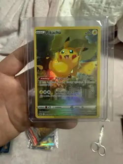 Pokemon Pikachu TCG Holo Ultra Rare Card GG30/GG70 Crown Zenith Near Mint. 🔥 - Image 1