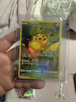Pokemon Pikachu TCG Holo Ultra Rare Card GG30/GG70 Crown Zenith Near Mint. 🔥 - Image 4