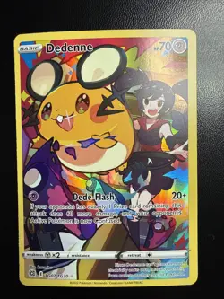 Dedenne TG07/TG30 Ultra Rare Brilliant Stars Pokemon Card - Image 1