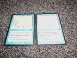 2x Magic the Gathering MtG Gush Cards Mercadian Masques - Image 1