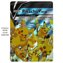 Pikachu V-Union Set of 4 Card(s) Sword & Shield #SWSH139 140 141 142 ☆NM-MINT☆ - Image 2