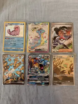 Lot Of 6 Random Assortment Of Ex And Full Art Pokemon Cards - NM - Image 1