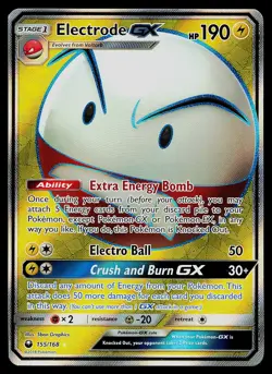 Pokemon Card - Electrode GX Celestial Storm 155/168 Rare Ultra 2018 - Image 1