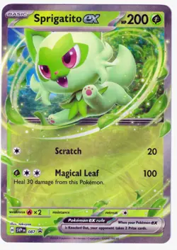 Sprigatito ex Promo SV: Scarlet & Violet Promo Cards 087 NM - Image 1