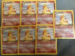 Pokemon Card - Jungle 44/64 - RAPIDASH (uncommon) - Mint Condition - Image 2