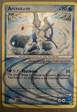 Pokemon Holo Card Lot Kyurem EX, Luxray GL, Arceus English Black & White - Image 3
