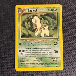 Bayleef 28/111 Neo Genesis Uncommon Pokemon Card - Image 1