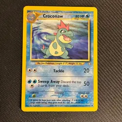 Croconaw 32/111 Neo Genesis Uncommon Pokemon Card - Image 1