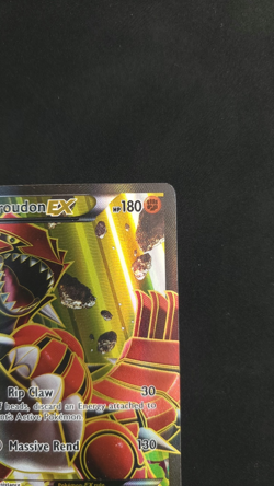 Groudon EX (150 Full Art) 150/160 XY - Primal Clash Holo Pokemon Card 150/160 LP - Image 5