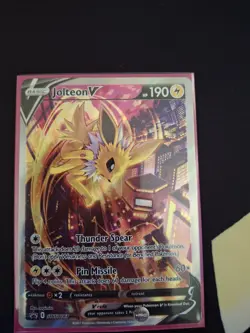 Pokemon Jolteon V SWSH183 SWSH: Sword & Shield Promo Cards NM Alt Art. IMO - Image 1