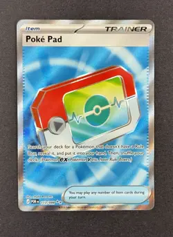 POKE PAD 113/088 Pokemon TCG 2026 Perfect Order Full Art Rare Trainer Item Card - Image 1