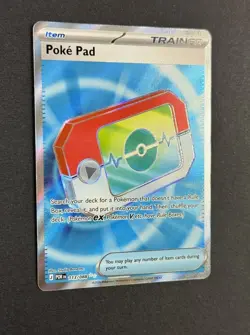 POKE PAD 113/088 Pokemon TCG 2026 Perfect Order Full Art Rare Trainer Item Card - Image 2
