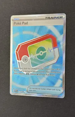 POKE PAD 113/088 Pokemon TCG 2026 Perfect Order Full Art Rare Trainer Item Card - Image 3
